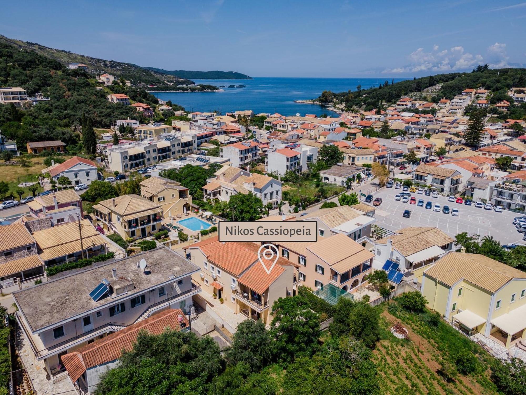 Nikos Cassiopeia Appartement Kassiopi Buitenkant foto