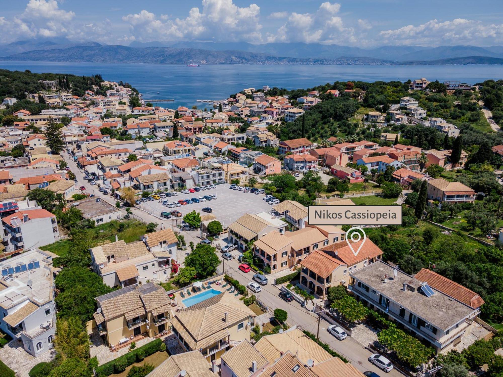 Nikos Cassiopeia Appartement Kassiopi Buitenkant foto